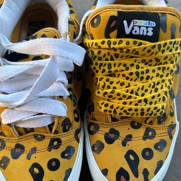Vans X Imran Potato Sneakers in Leopard Golden Glow size 6.5 Mens / 8 Women's - Picture 12 of 16